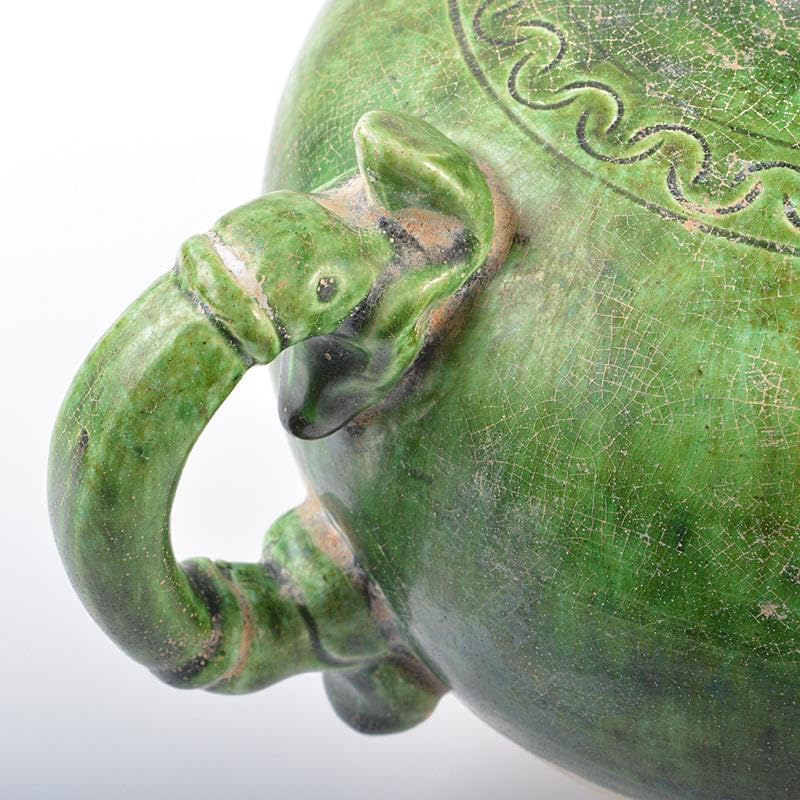 中国 遼時代 緑釉 執壷 水注 V R6218 緑釉壺 文化遺産オンライン