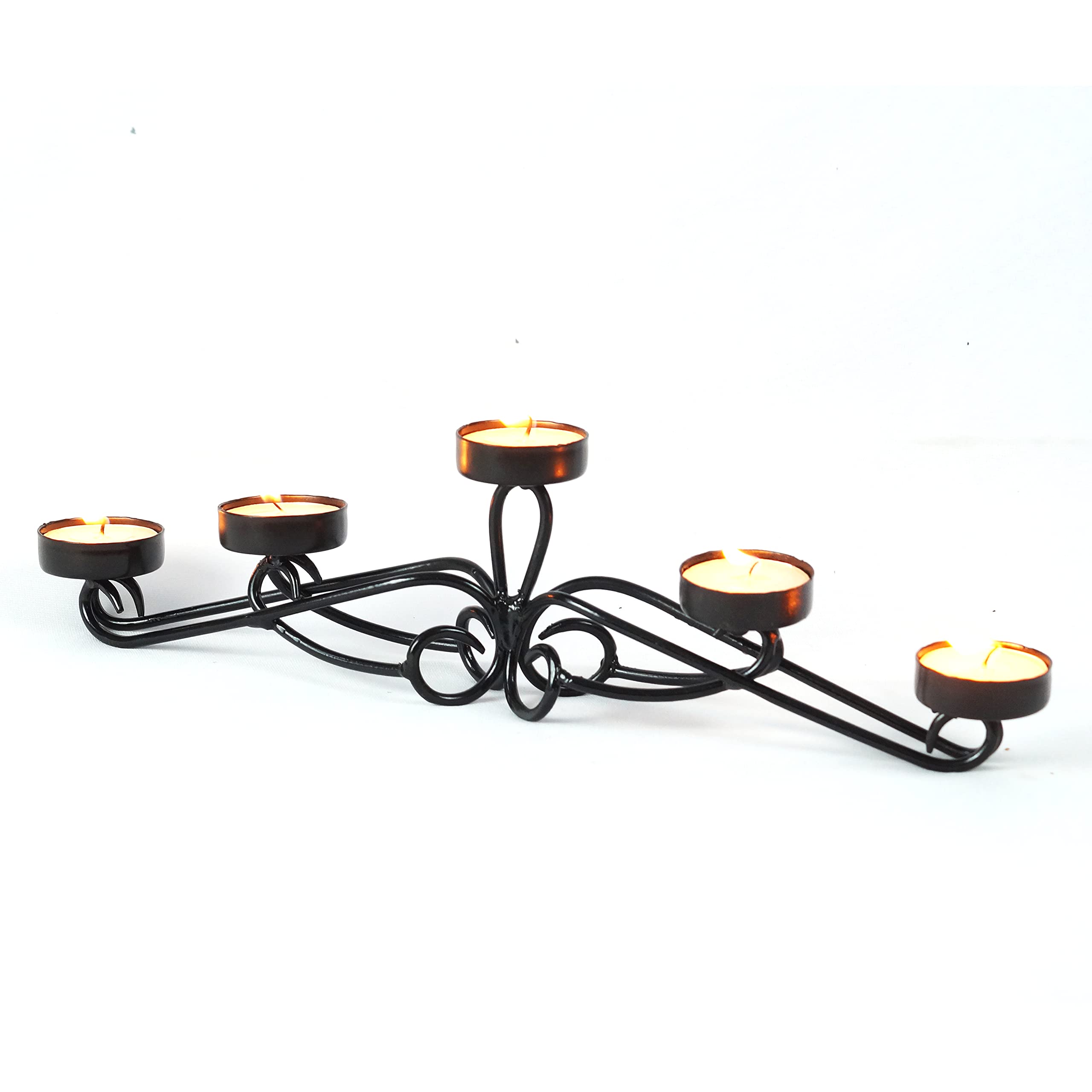 Tealight/Scented Candle Votive Holder, Tabletop Candle Decor Metal Votive Holder-Pack of 2