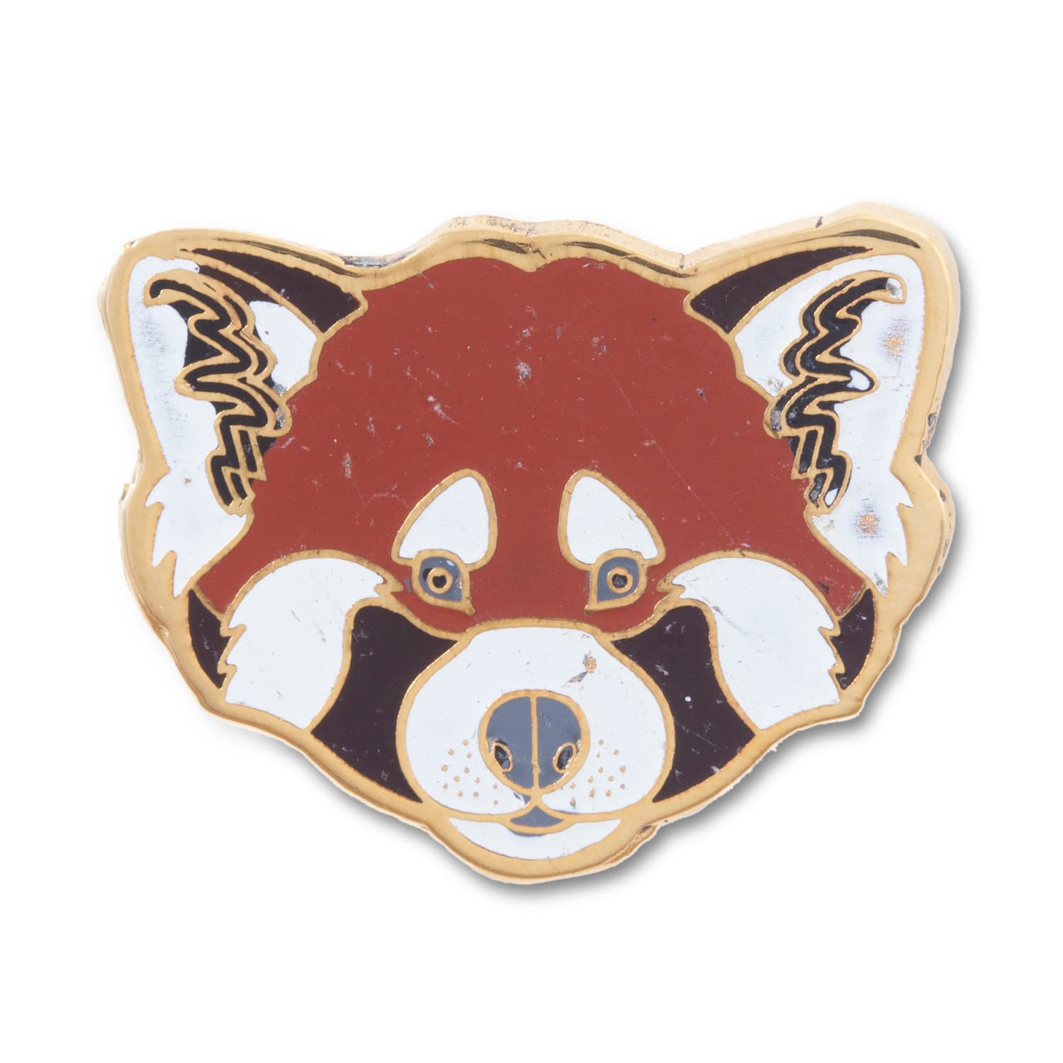 WWF India | Animal Lapel Pin - Red Panda Face | Metal Enamelled | Unisex Accessory (B07TS3C1GL) Amazon Price History, Amazon Price Tracker
