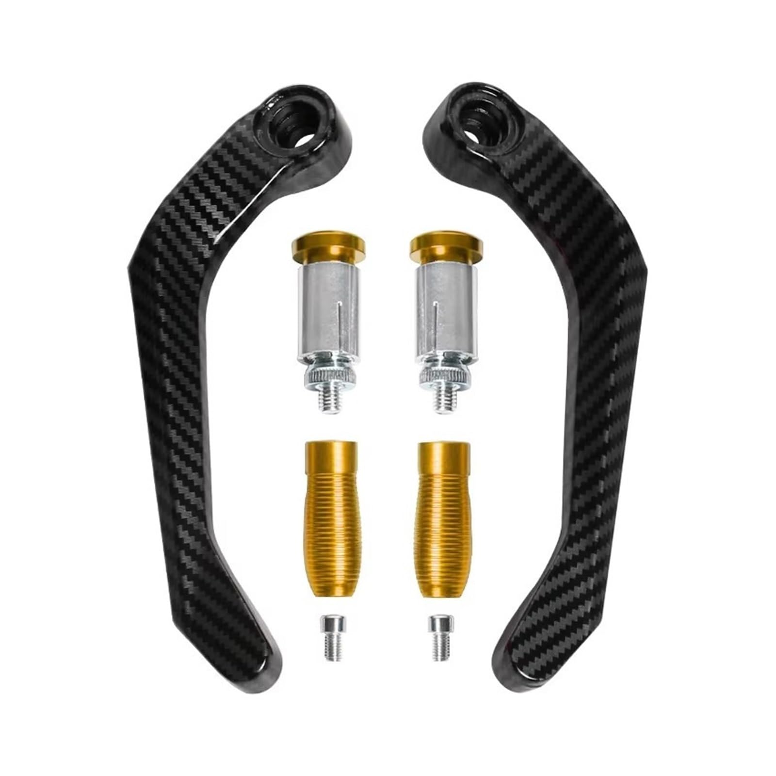 Blzmwd G Motorcycle Lever Uards Handgrip Universal Motorcycle Aluminum Handlebar Brake Clutch Lever Carbon Fiber Hand Uard Protector Modification Accessories Handguard