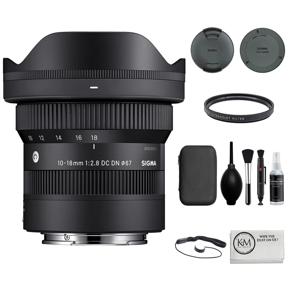 Amazon.com : Sigma 10-18mm f/2.8 DC DN Contemporary Lens | Sony E