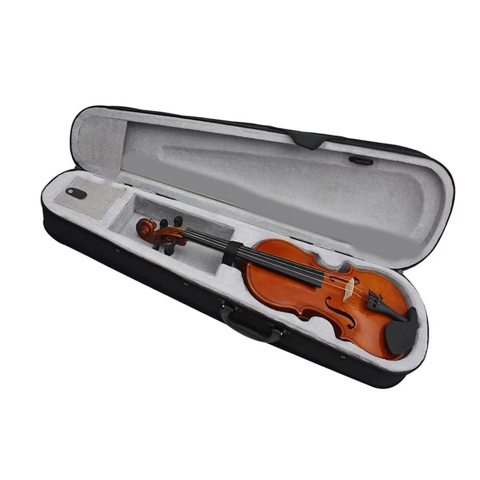 Un Violino Acustico In Legno Massello Naturale Di Dimensioni Standard Perfetto Per I Principianti. Violino(3/4)