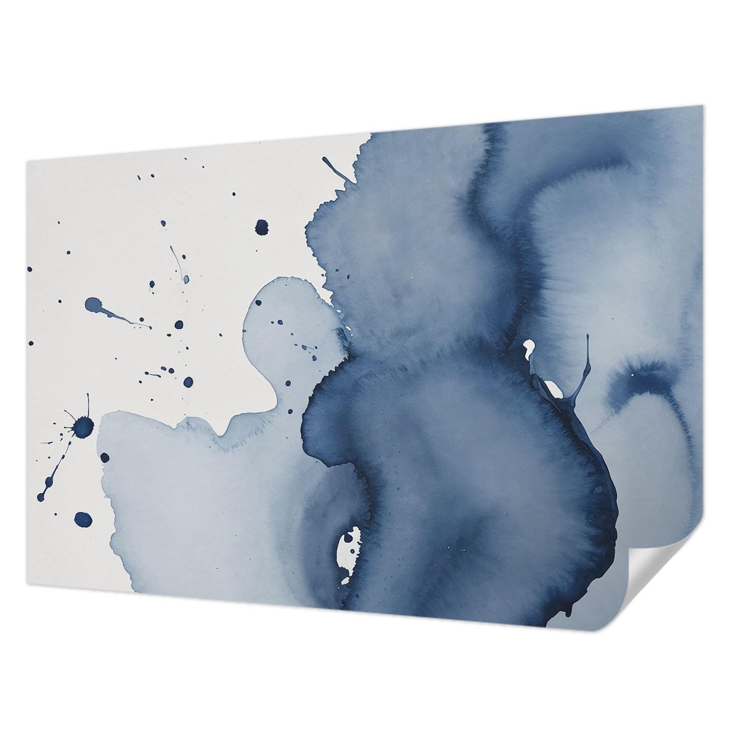 Papier peint autocollant lavable anti-tache pour rénover un mur de salon facilement