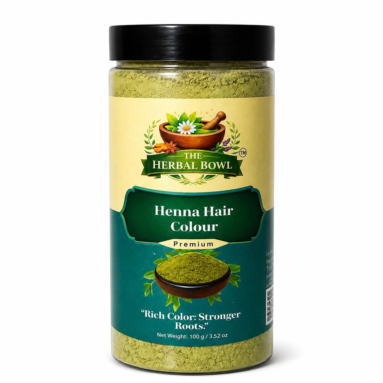 Henna Hair Colour Powder | 100g | Natural Herbal Hair Dye for Grey Coverage | Strengthens Roots & Adds Shine | Chemical-Free, Ammonia-Free Hair Color-picture-53