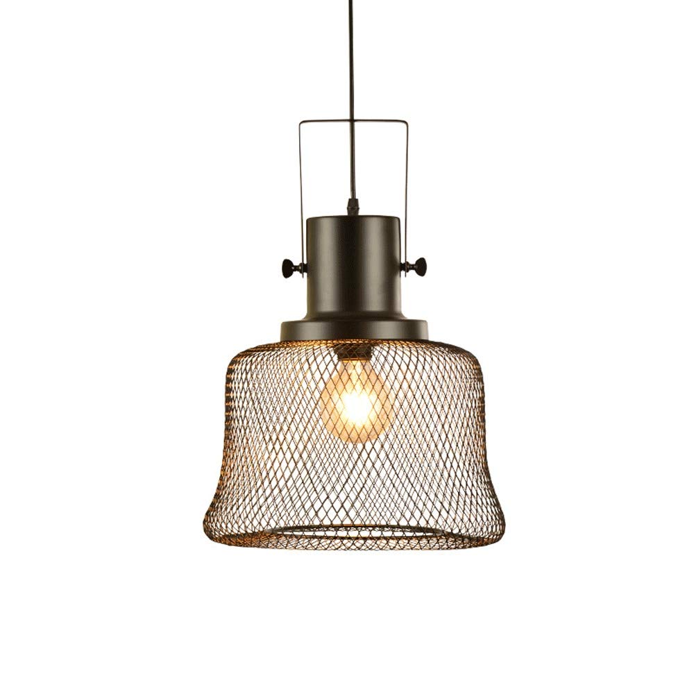 Lámparas de red de hierro para renovar la iluminación oscura de tu cocina
