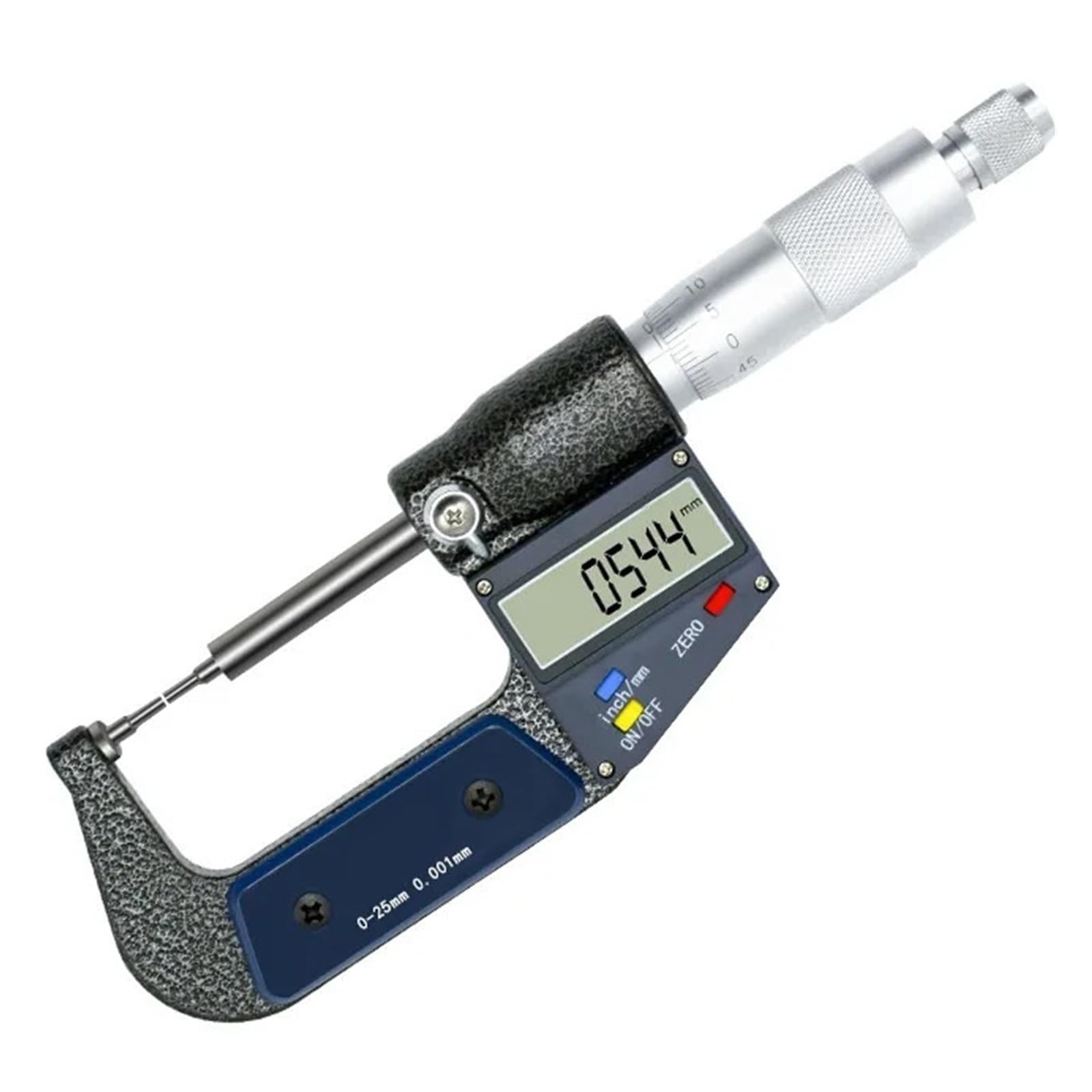 Digitales elektronisches Mikrometer mit dünnen, langen Spitzen for Rundstangen mit Durchmessern von 1 mm und 2 mm Messen Sie alles(75-100mm)