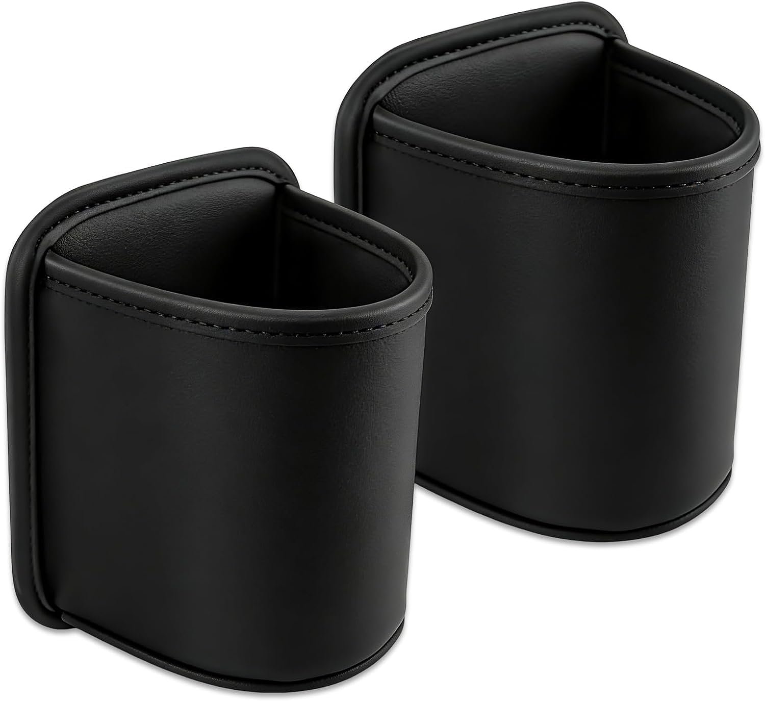 WENPANGPANG Car Cup Holder for Lexus RZ 300e 2025, Leather Bottle Organizer Vehicle Door Mount Drink Stand Storage Box Auto Interior Tidy Coffee Rack