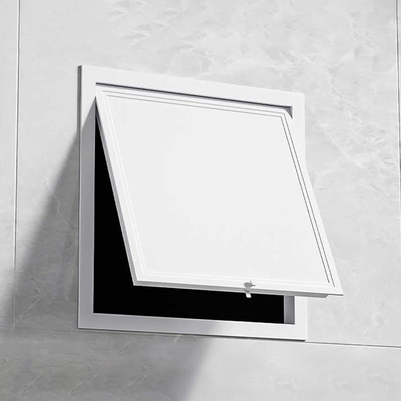 Panel de acceso metálico 30x55 cm escotilla de inspección para pared y techo de baño