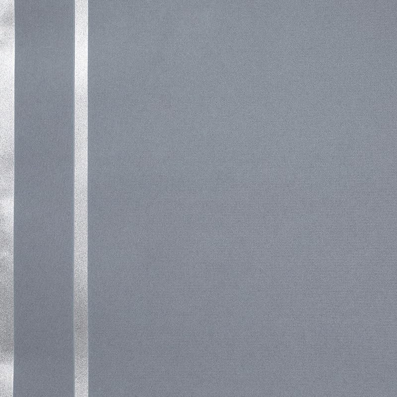 Cathpetic Silver Grey Stripes Glitter Wallpaper 9.5×0.53m,Embossed Roll for Living Room Bedroom Kitchen Front Room,Non Woven Fabric Wallpaper Luxury Modern Abstract