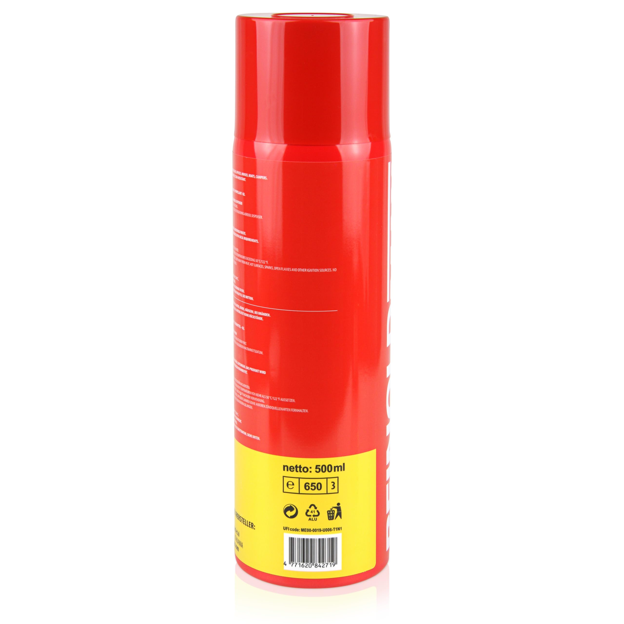 Höfer Chemie 6 x 500g d'extincteur en aérosol pour éteindre Les Feux naissants de Classe A & F