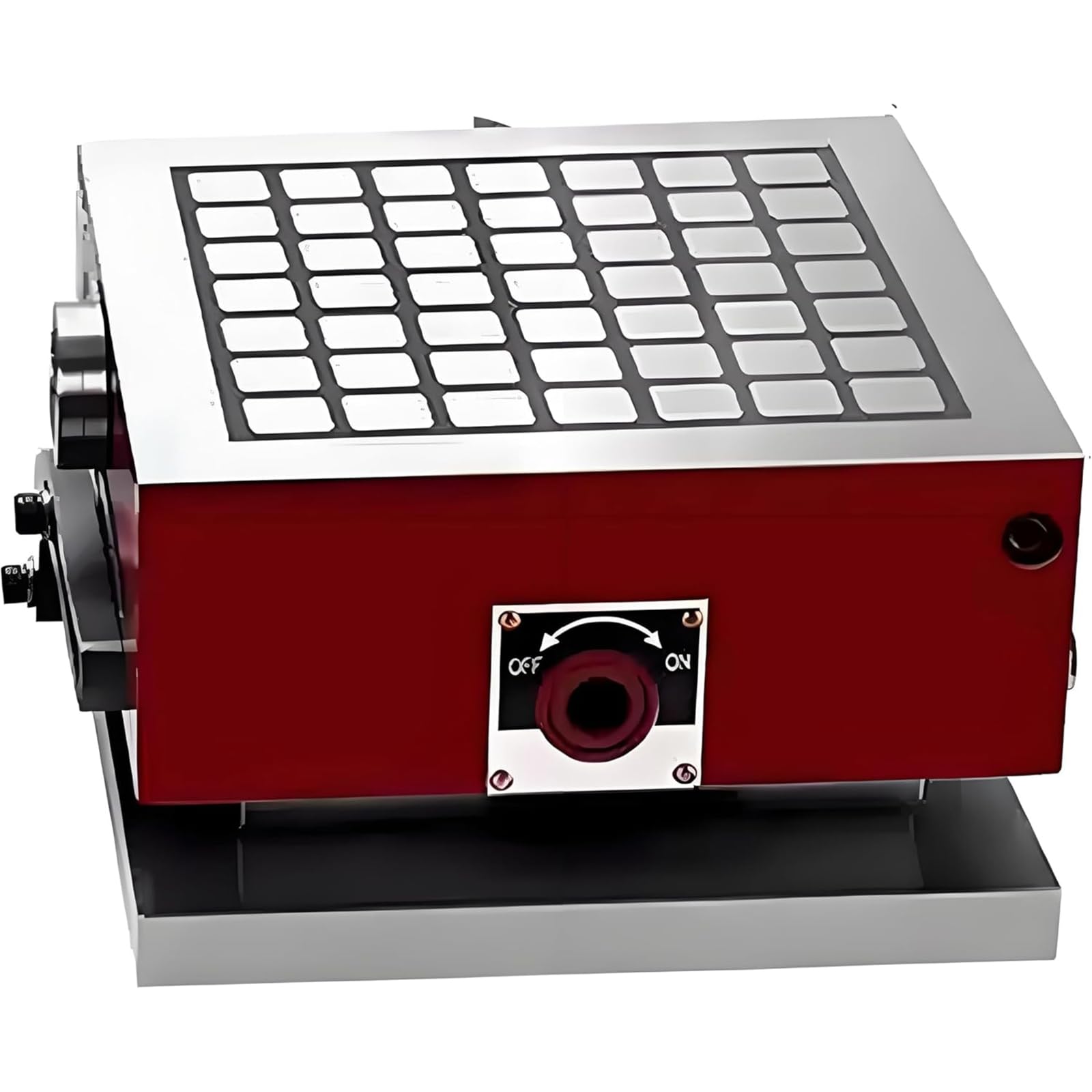 Stały uchwyt magnetyczny, 150 mm x 150 mm uchwyt szlifierski CNC, siła magnetyczna 230 N/cm², kąt obróbki 0-60°, siła magnetyczna 43 kg na siatkę do frezarki