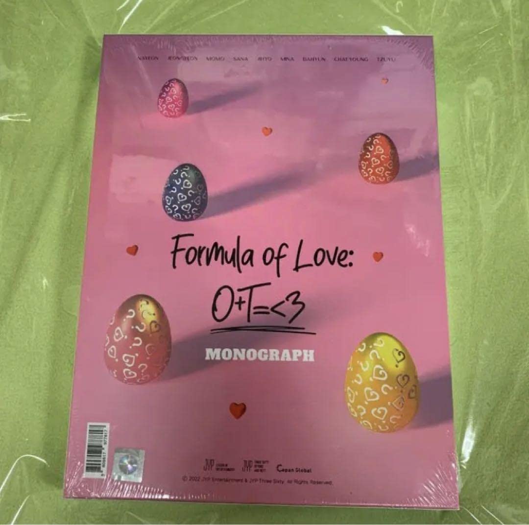 Amazon.co.jp: TWICE MONOGRAPH - Formula of Love : おもちゃ