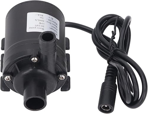 Miniatura 7 de Fafeicy Bomba sumergible, bomba de fuente de 200 GPH para acuario con elevación de 16.4 ft DC24V para fuente, estanque, acuario hidropónico