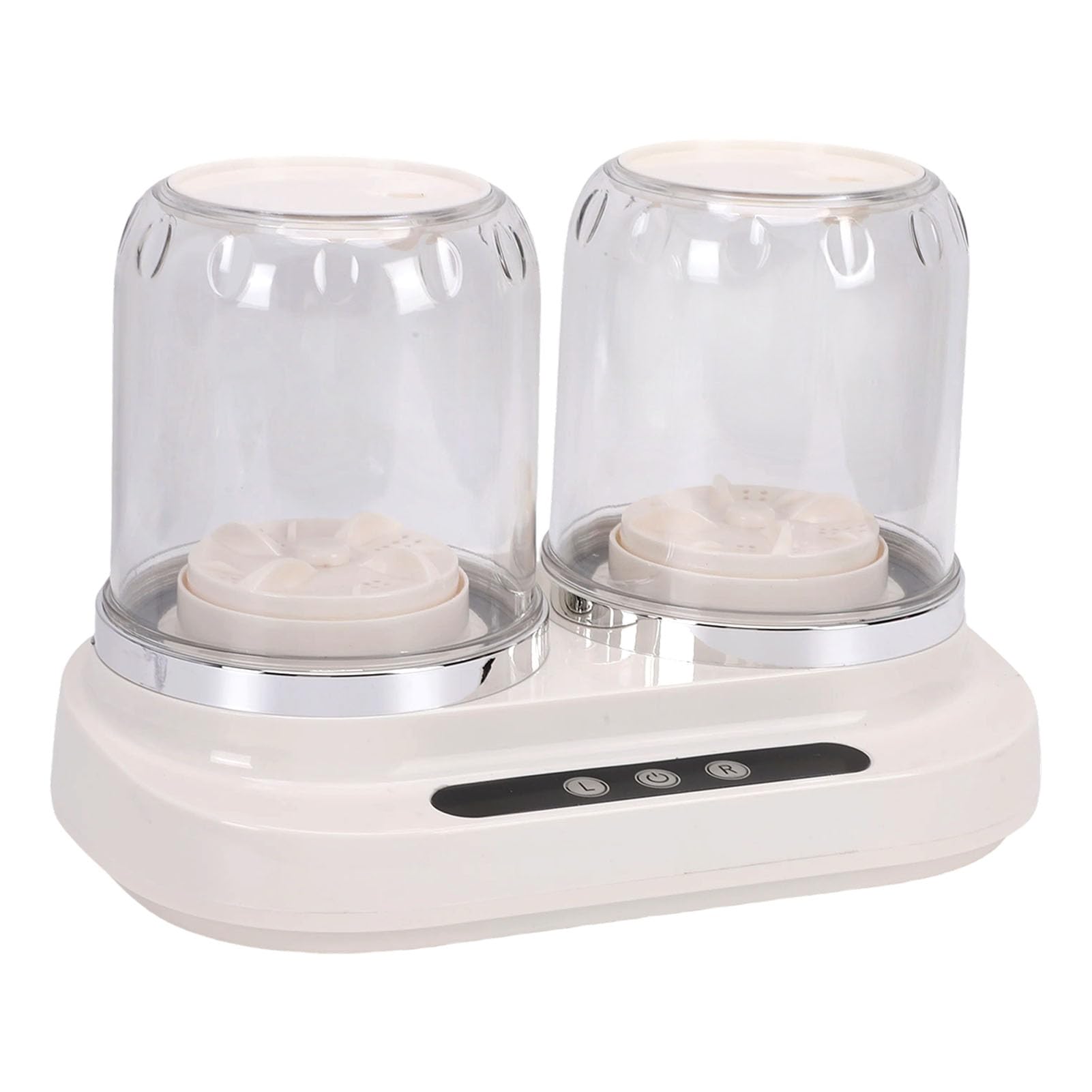 HEEPDD Mini Lavadora Portátil Lavadora Inalámbrica De Doble Tina Con 3 Modos De Lavado Capacidad De 2 L Batería Recargable USB De 1800 MAh Para Dormitorios De Viaje Y Prendas Pequeñas Liviana