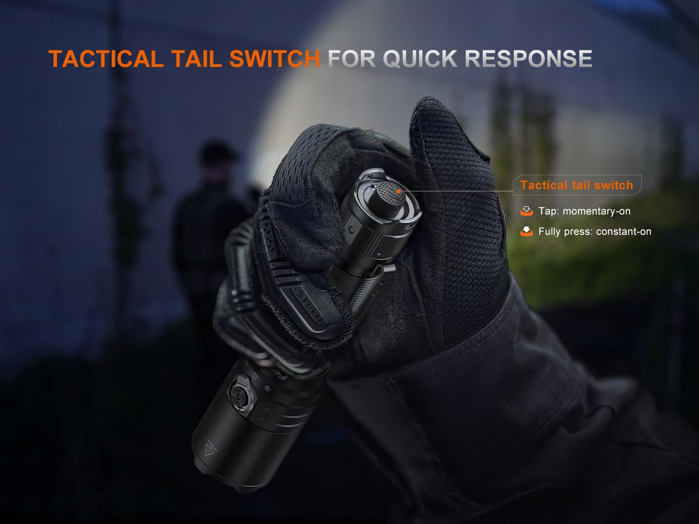 Fenix TK15R LED Taktische Taschenlampe Extrem Hell 3200 Lumen, 490M
