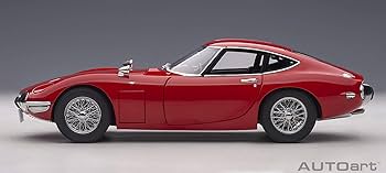 未展示品 オートアート 1/18 トヨタ 2000GT レッド Amazon | AUTOart 1/18 トヨタ 2000GT ワイヤースポークホイール