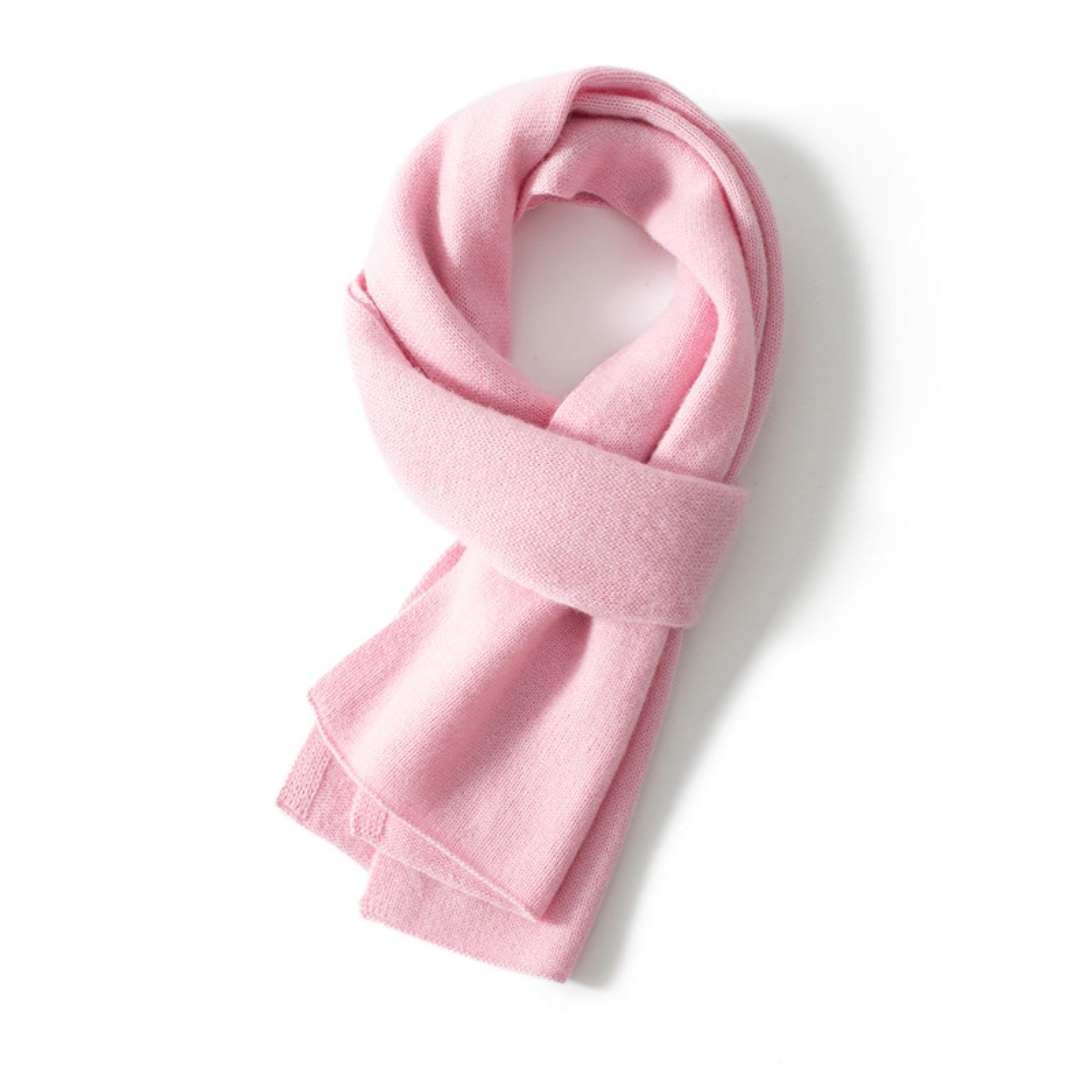Sciarpa Scialle Donna Cappello Invernale Uomo Sciarpa in Cashmere per Uomo E Donna, Collo da Uomo in Maglia di Cashmere Tinta Unita Autunno E Inverno, Regalo per Coppia P