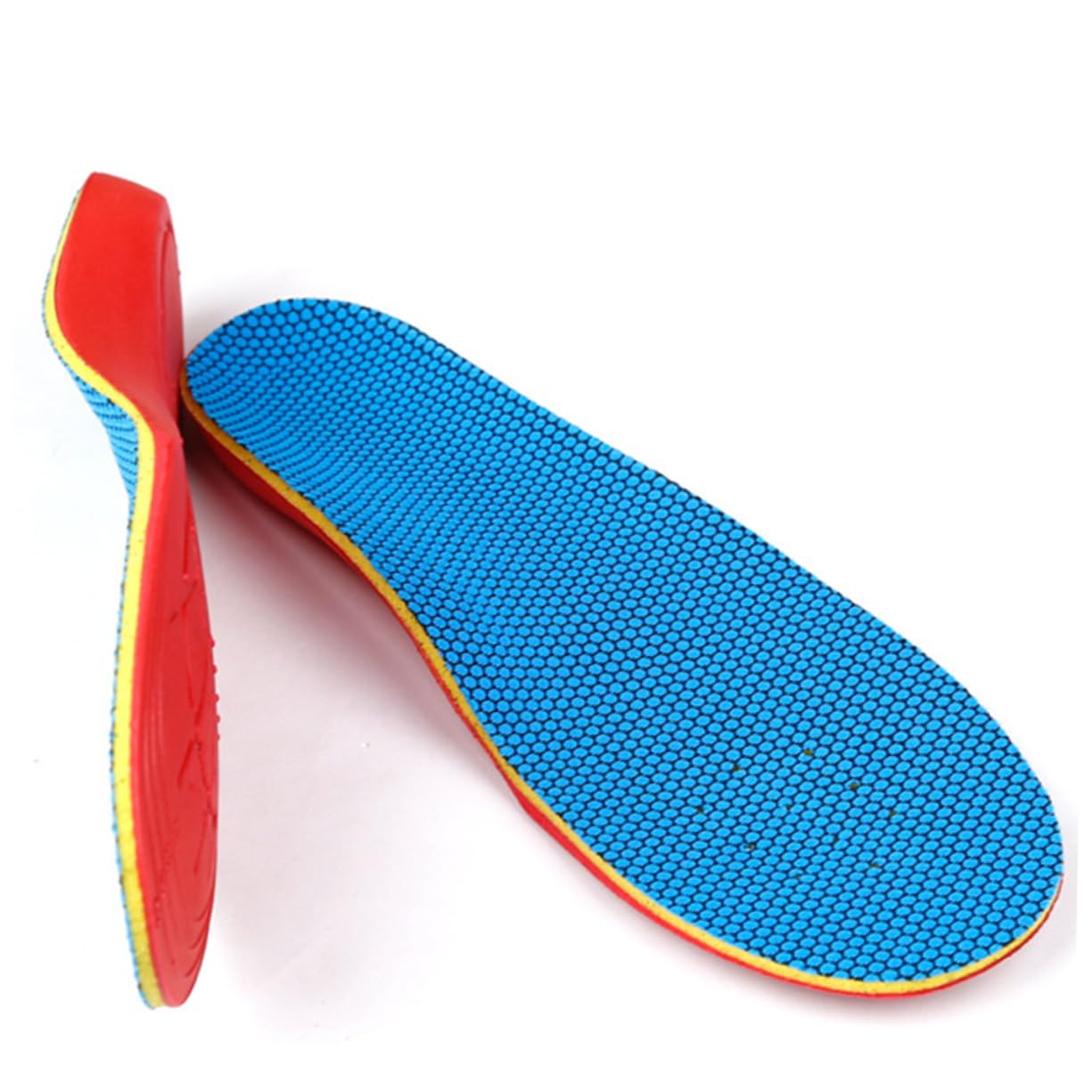 KOMBIUDA Flat Foot Arch Support Corrective Insoles for Boys and Girls Orthotic Inserts Comfortable Eva Material Non-Slip Design