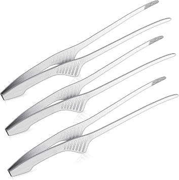 SWAG GEAR Tongs, Stainless Steel Chopsticks, For Home Use, Barbecue, Yakiniku, Outdoors, 9.6 inches 24.5 cm