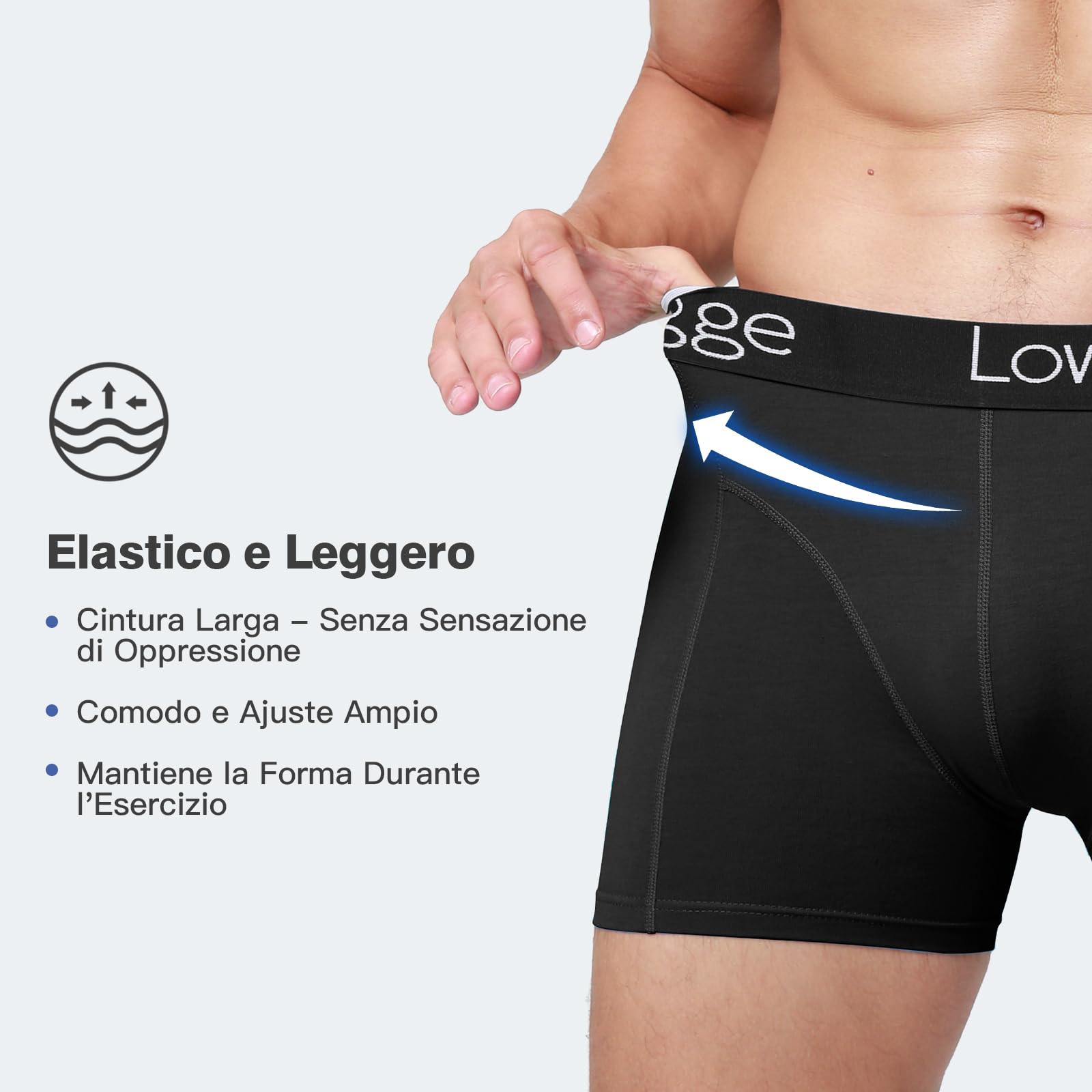 Boxer Uomo Cotone 9 Pezzi - Mutande Uomo Senza Etichette, Confortevoli e Traspiranti, Confezione Regalo Premium
