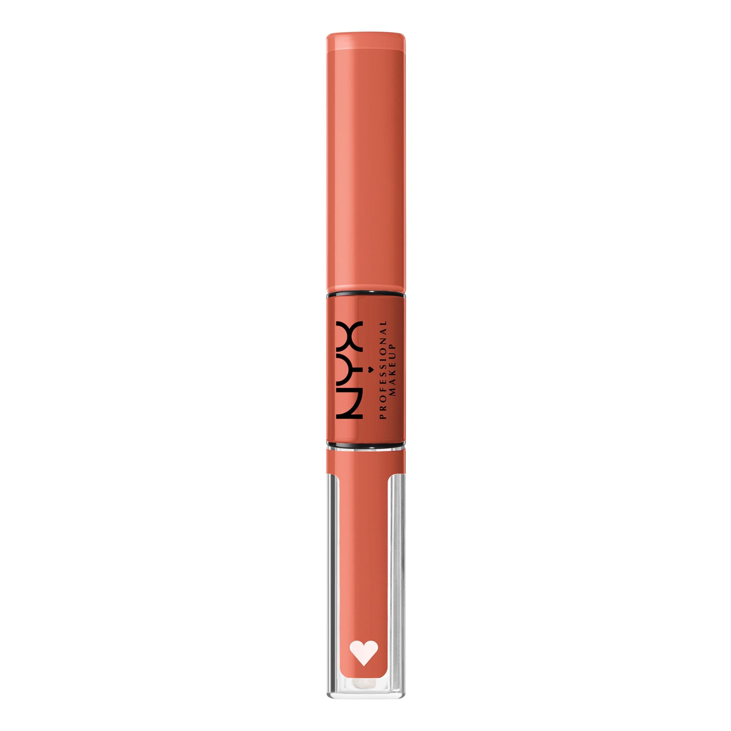 NYX Shine Loud Long Lasting Liquid Lipstick Bundle with Lip Gloss - Cash Flow (Light Dusty Rose) & Goal Crusher (Mid-Tone Beige)