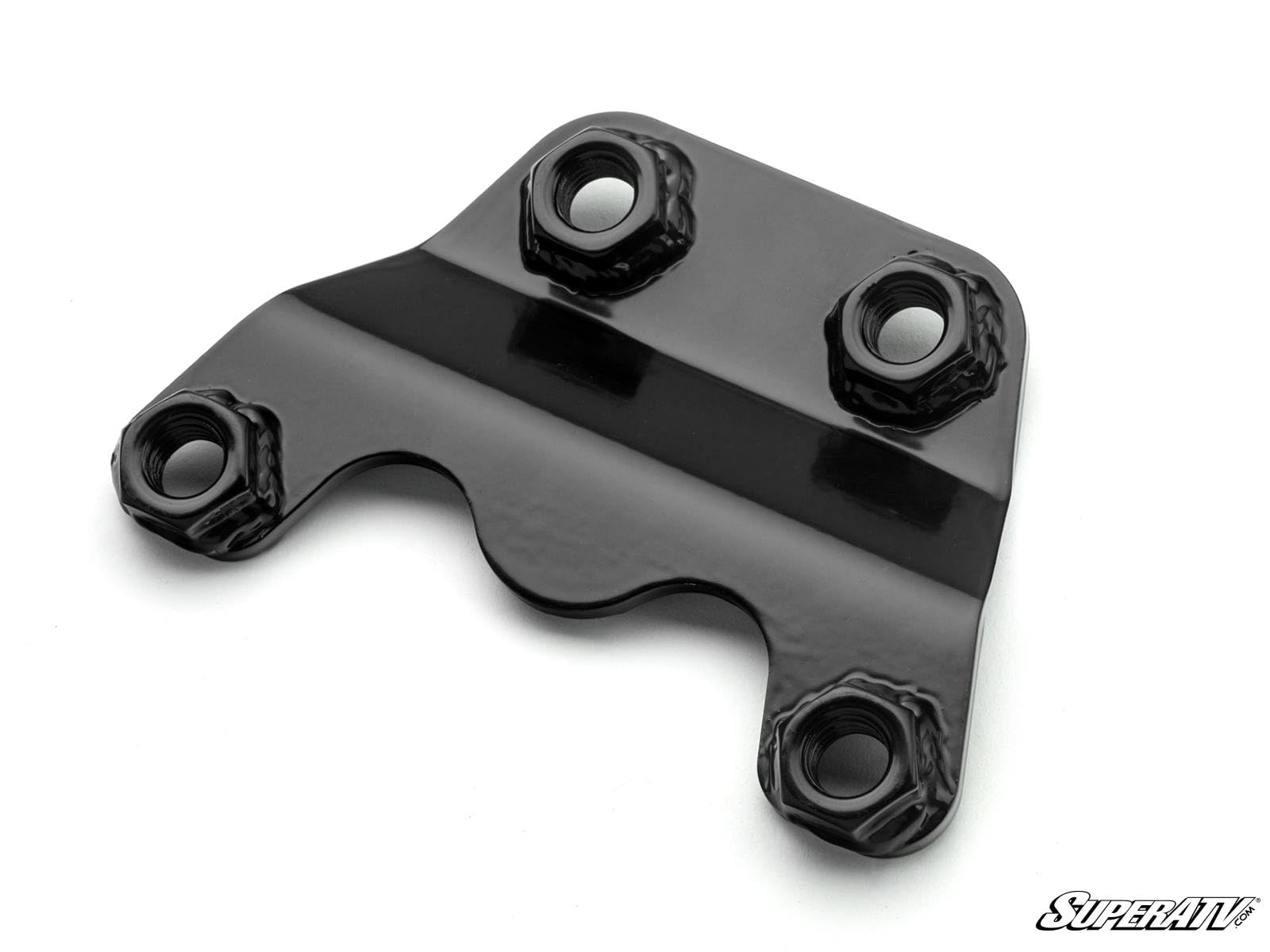 SuperATV Radius Arm Nut Weld Plate for Can-Am Maverick R 2024+ | Easy Installation, 3/16