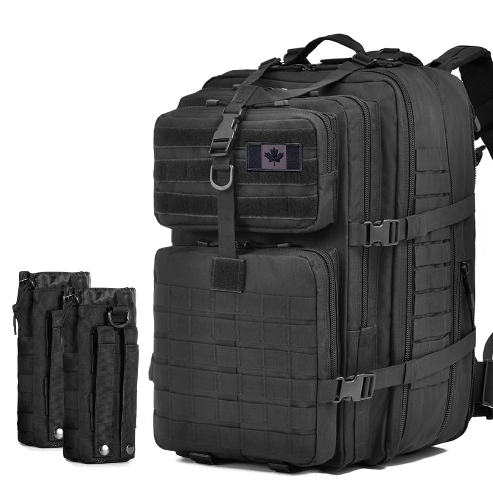 R.SASR Tactical Backpack, Military Backpack, Molle Backpack, 45-64L Tactical Bag, Hiking Daypacks