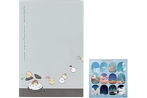 Kawaii Mini Korean Weekly Undated Planner and Sticker Sheet