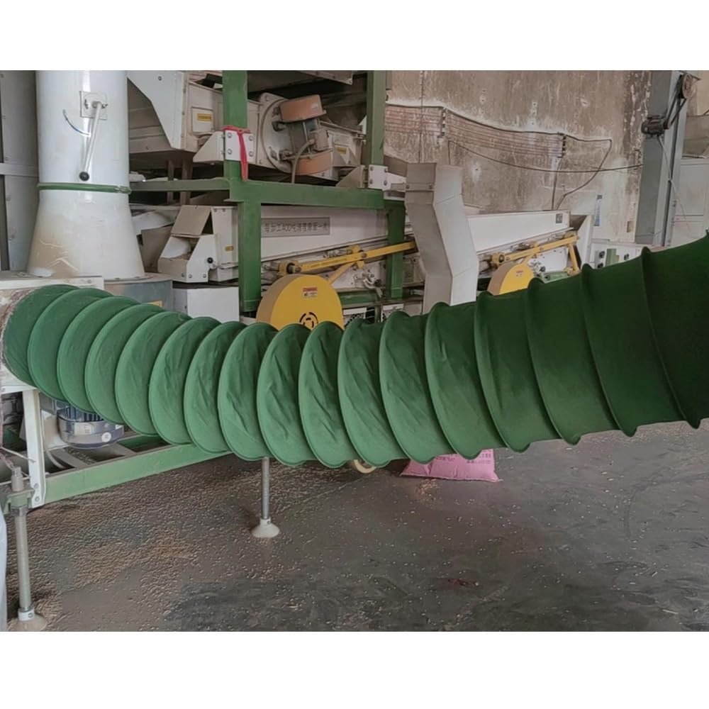 Manguera de conducto HVAC ignífuga, manguera de escape flexible de alta temperatura para aplicaciones de conductos de aire