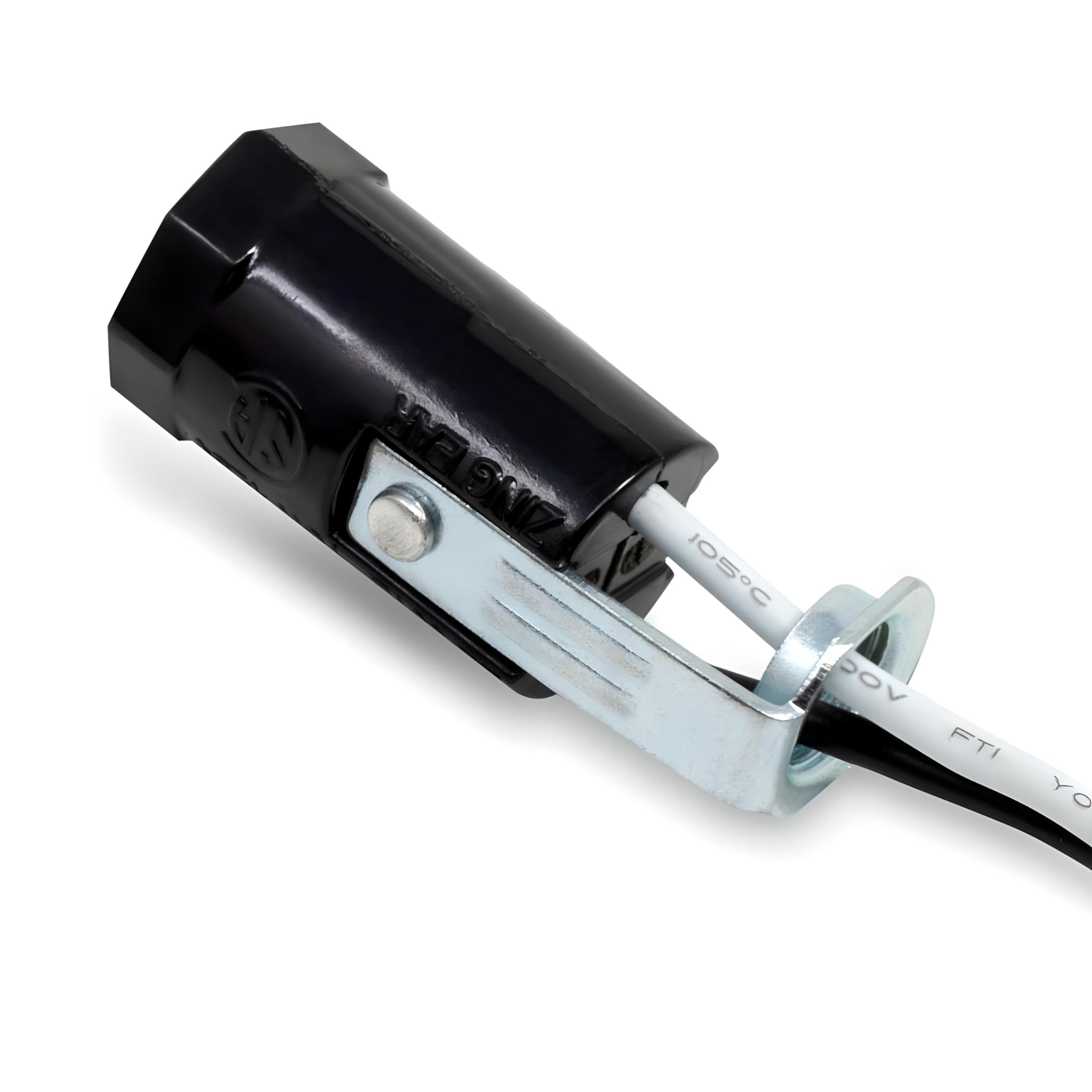 ZE-301B 2 Wire Pigtail Lamp Holder Keyless E12 Small Candelabra