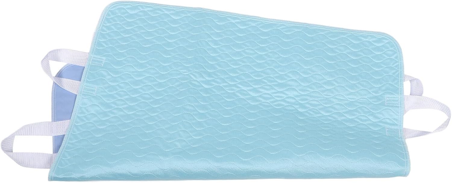 STAHAD Reusable Bed Pads with Handles for Elderly Adults Washable Incontinence for Home Care Soft Protective Mattress Covers for Leakage Management