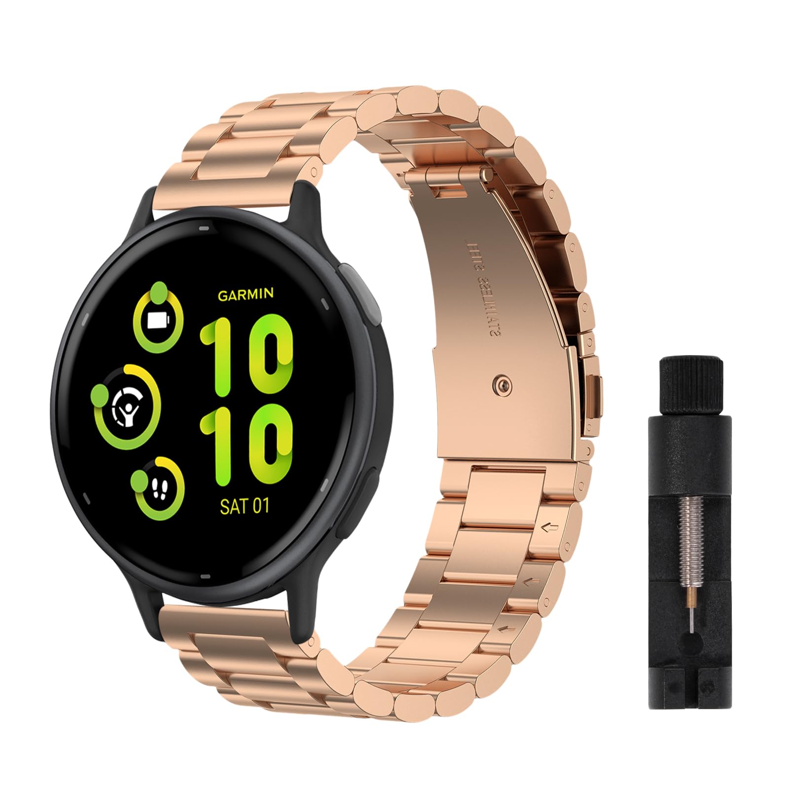 Amazon | [AiMaoo] バンド GARMIN(ガーミン) Vivoactive 5 対応 交換 