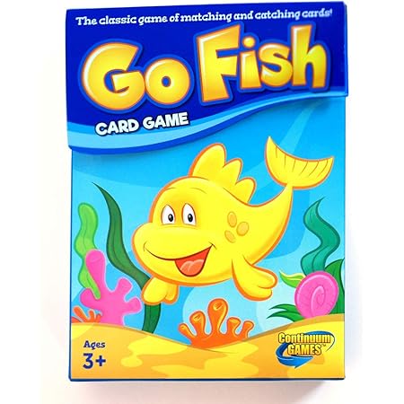 Amazon Continuum Games Go Fish クラシックカードゲーム 3歳以上のお子様向け カードゲーム トランプ おもちゃ