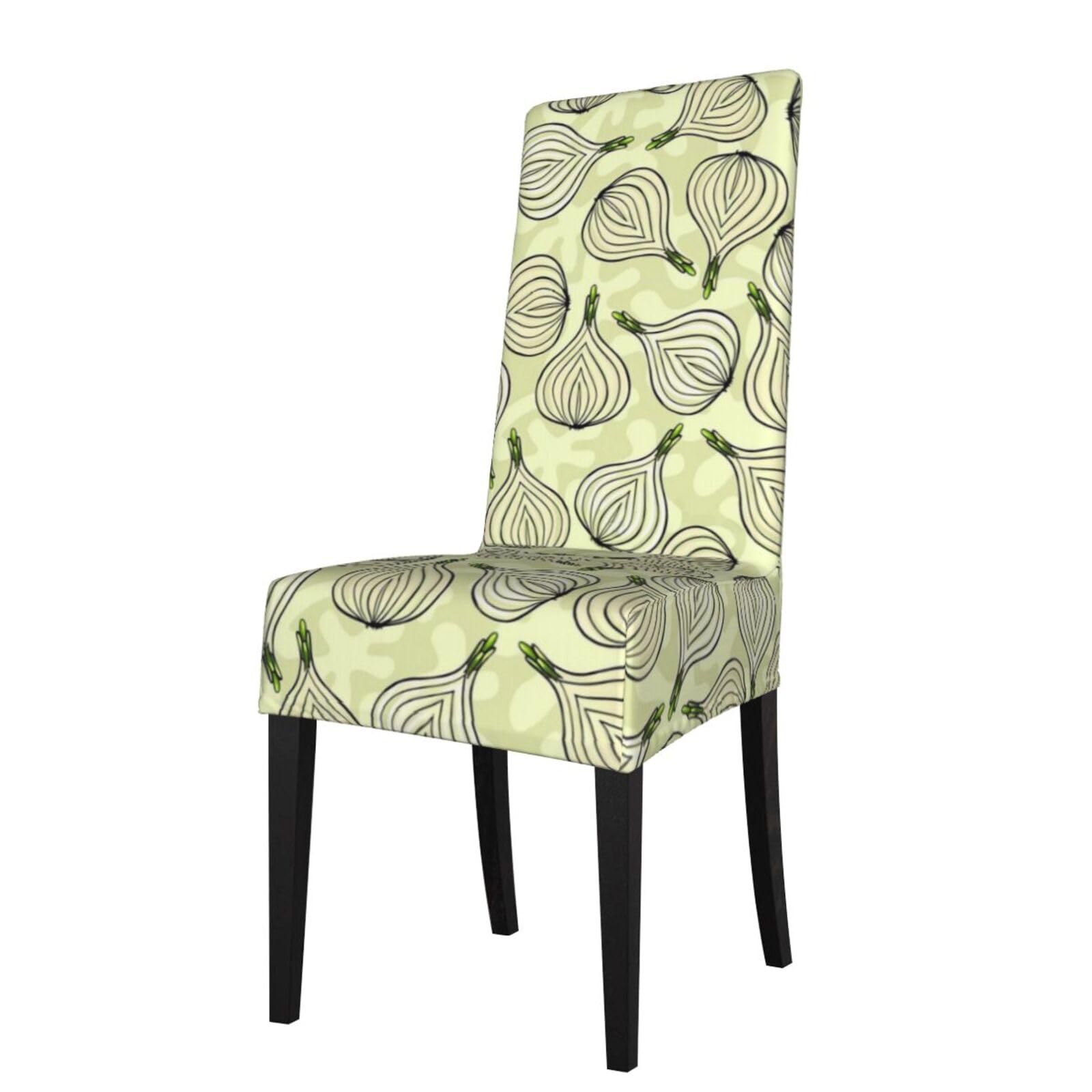 LKYMOH Onion, Chair Covers Stretch Chair Slipcovers for Dining Room, for Party Pet Protection Universal Fit Soft Polyester