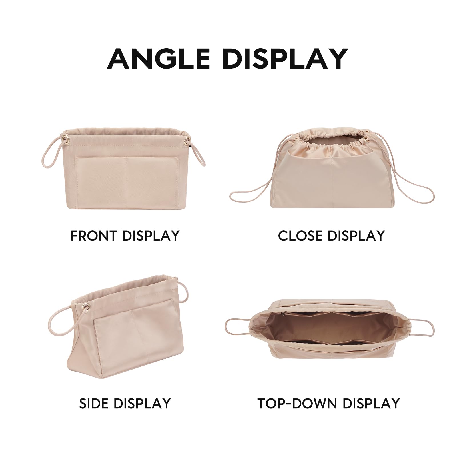 GIVLEFLY Organizador de bolsas de mano para bolsas (tamaño grande)
