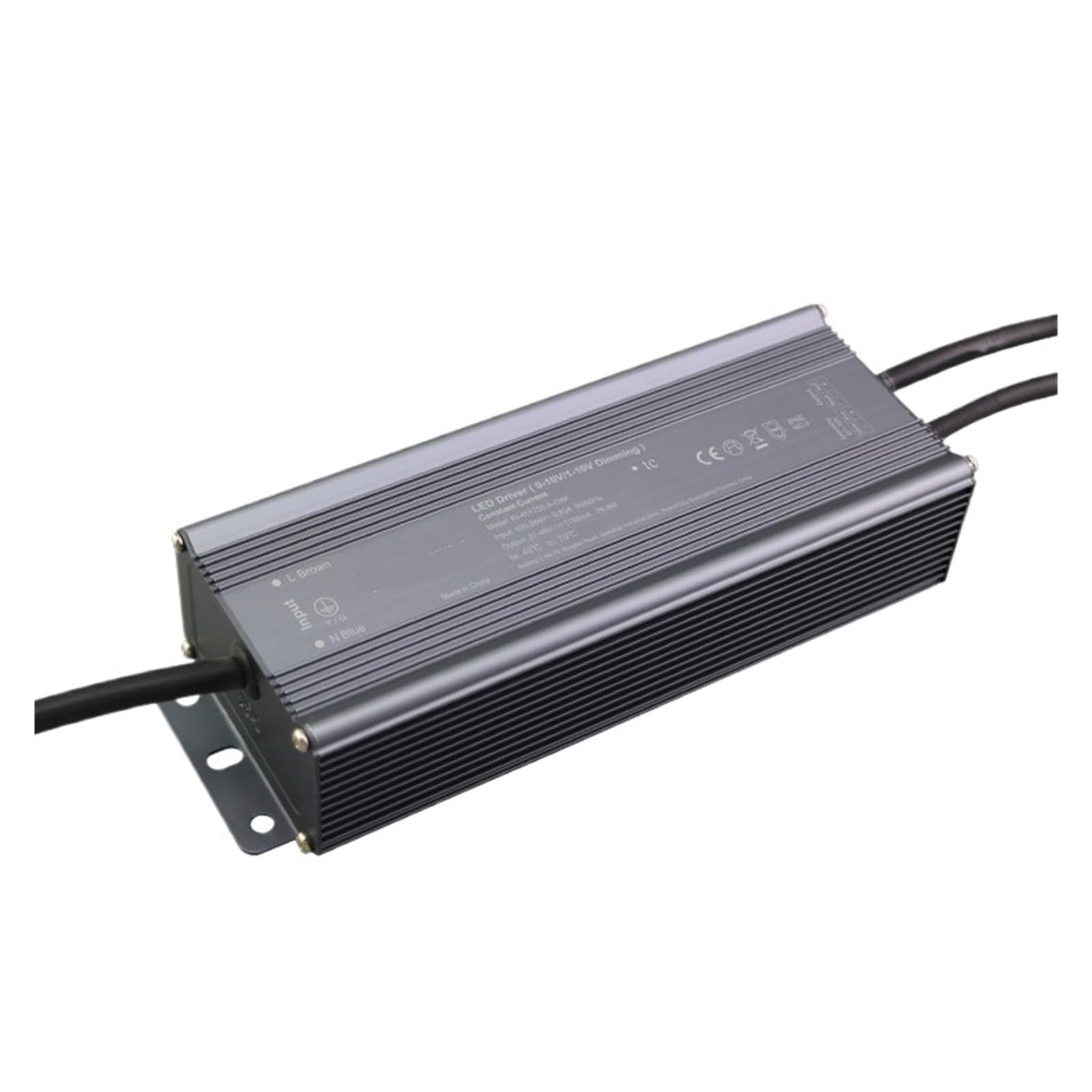 PWANUIGTE KI-20W-200W-PA-DIM Constant Current Moisture-Proof Power Supply Without Main lamp Downlight led Driver(80W)