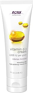 Foods, Vitamin D-3 Cream, 4 fl oz (118 ml)