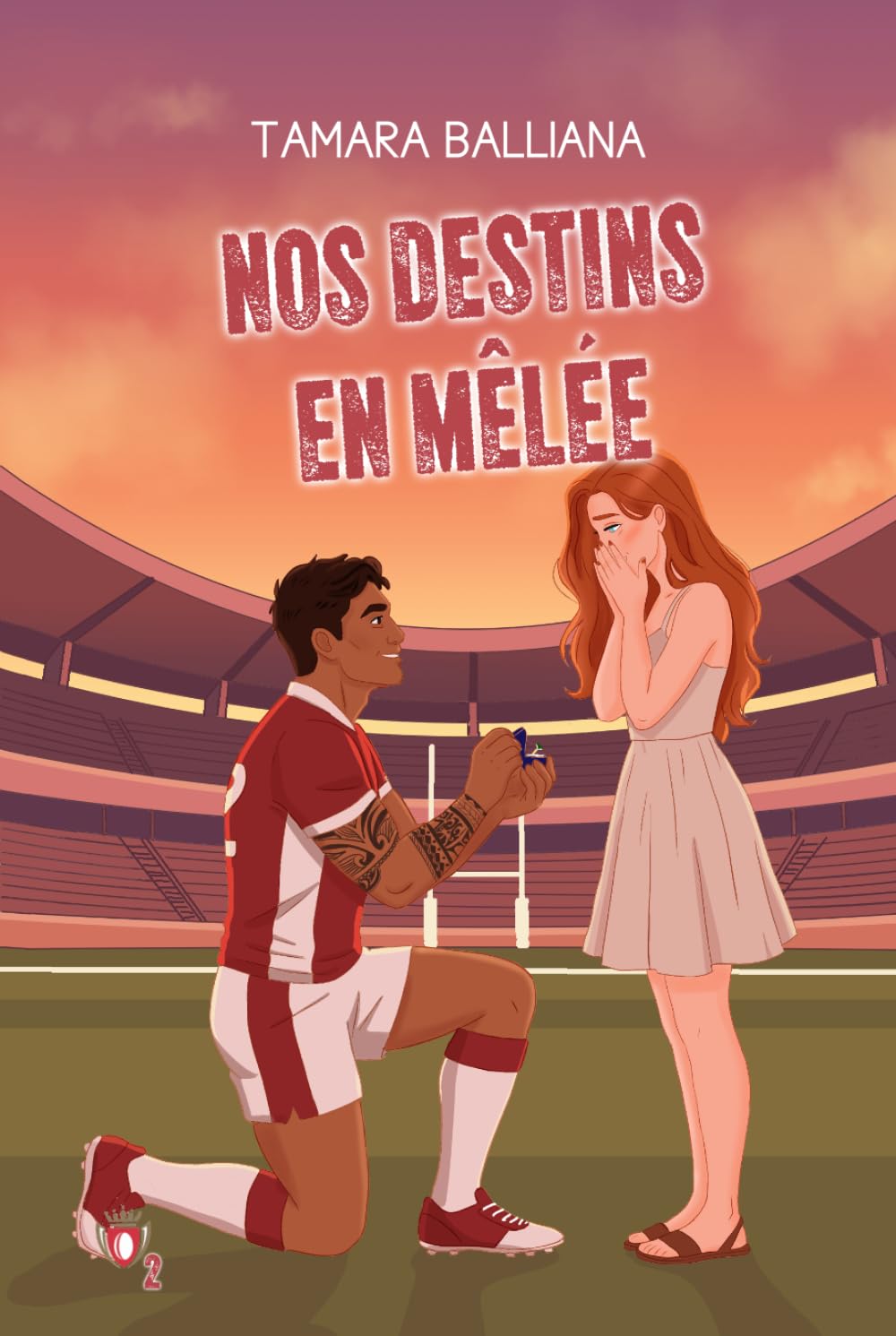 Nos destins en mêlée: Une comédie romantique rugby (Monaco Rugby Royals)