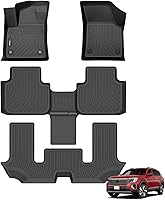 Vista 23 de Tapetes para piso y protector de carga para automóvil, protección para todo tipo de clima, protectores de piso de TPE para automóvil