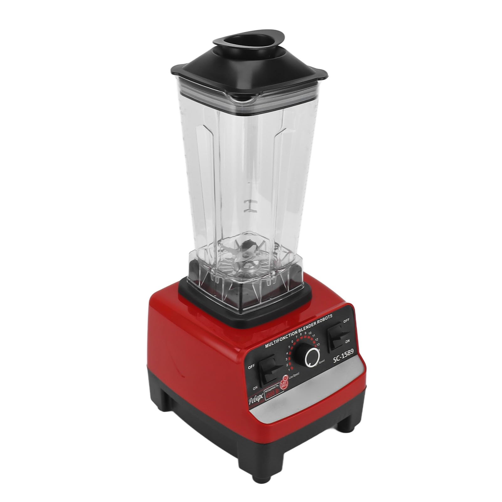 Greensen Szybki Blender Blender 4500 W 6 Blogów Robotnik 2L Pocerpus Household Smoothie Maker for Health Conspercious (Wtyczka UE 220V)
