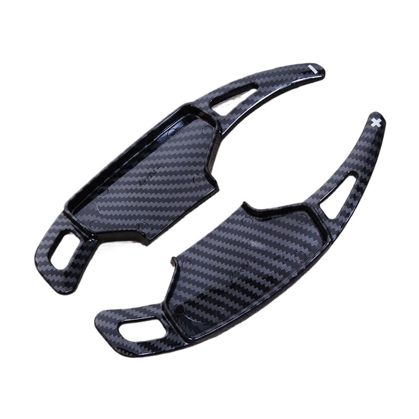 Car Steering Wheel Shift Paddle Compatible with Ford Mustang GT Dark Horse EcoBoost 2024 2025 2026(Carbon Fiber Black)