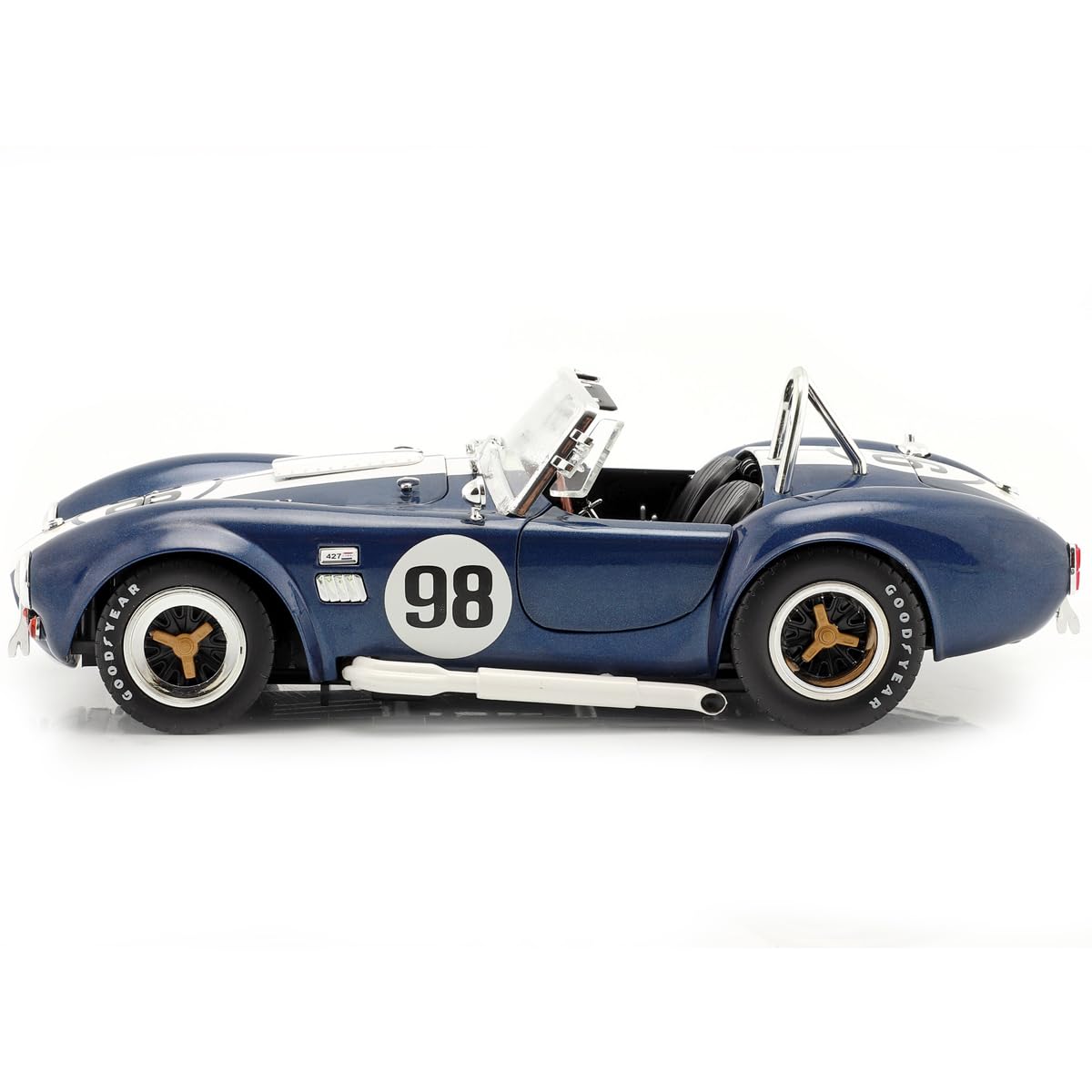 ミニカー 1/18 SHELBY COBRA 427 S/C (Blue) Shelby Cobra 427 A/C MKII 1965 1:18 Solido Azul - 20 anos! Loja on