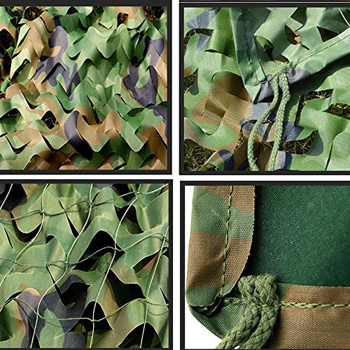 XHSSF Tarnnetz Privatsphäre Schutz Sonnenschutz Tarnung Net Dekoration Freizeit Camping Bar Jagdgrün – Bild 6