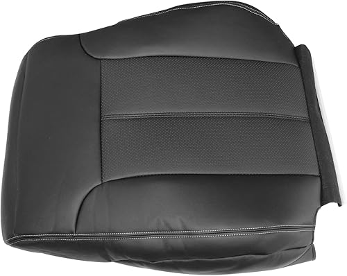 Miniatura 2 de NLQR Funda de repuesto para asiento trasero inclinado para el lado del conductor, color negro, compatible con Ford F250 F350 F450 F550 Lariat 2011