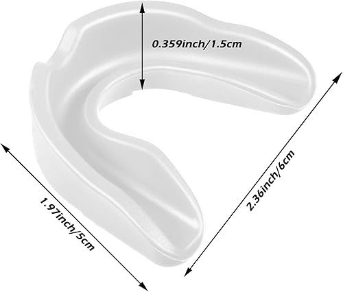 Miniatura 2 de Kathfly 100 protectores bucales para niños y jóvenes, protector bucal para deportes, fútbol atlético, protección bucal de fútbol, protección de