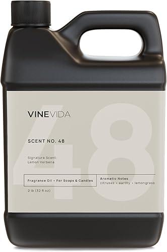 Miniatura 542 de VINEVIDA [4 onzas] Aceite de fragancia de madera de teca de caoba para fabricación de velas y fabricación de jabón, aromas de velas prémium para