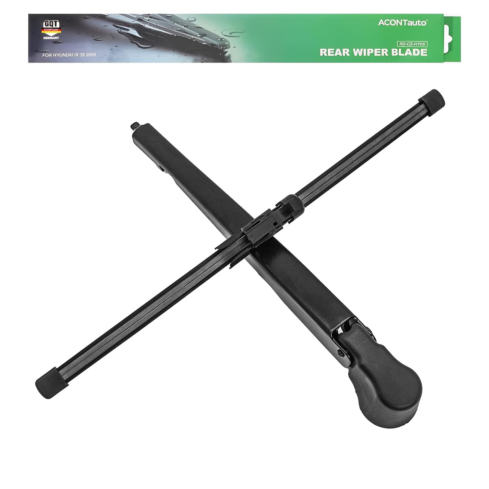 Rear Windshield Wiper Arm Blade Assembly - Replacement for Mercedes-Benz Mercedes-Benz GLA 250 2015-2020 AMG GLA 45 2017-2019, GLC 300 350e AMG GLC 43 63 16-19, Back Wiper Accessories