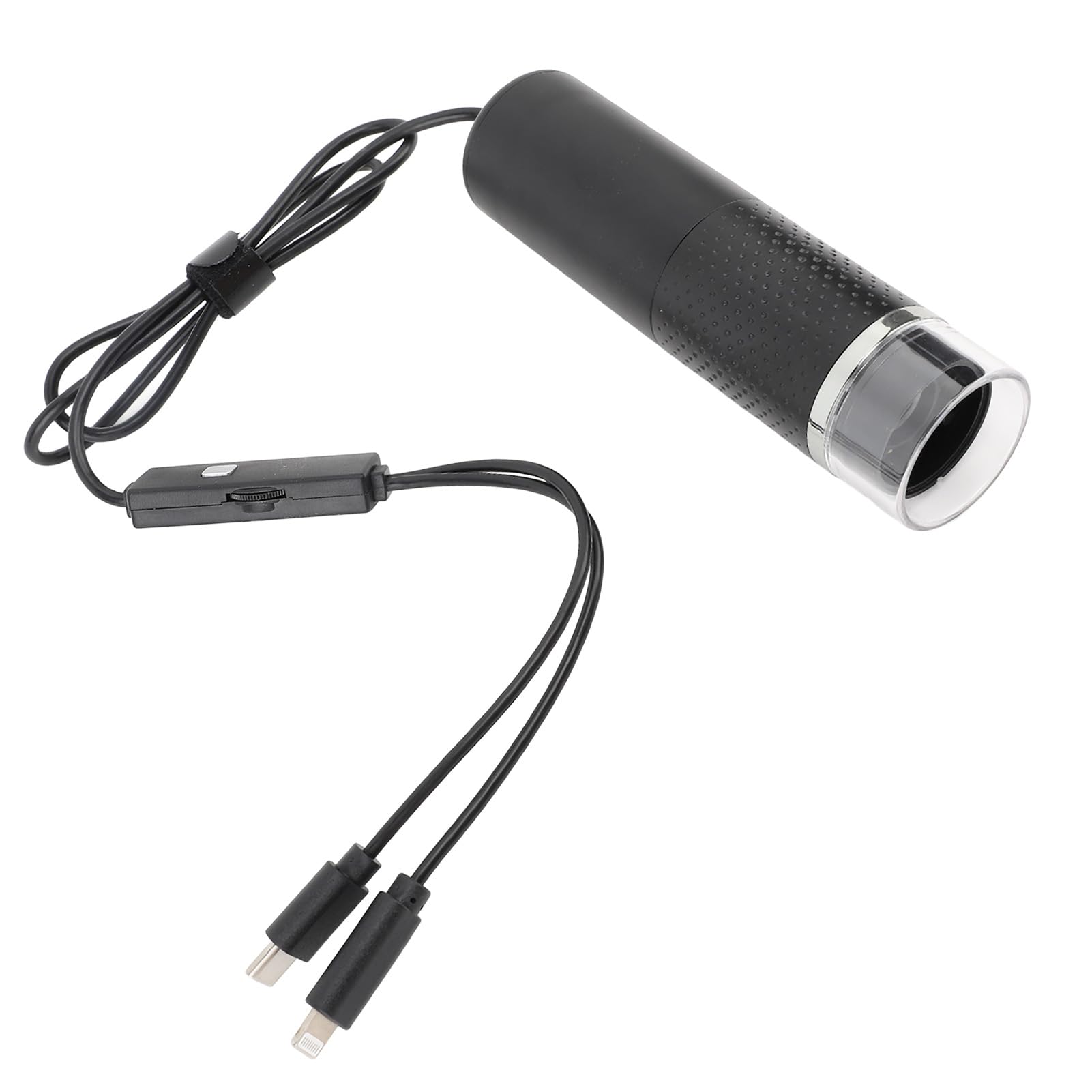 Microscopio de Mano Digital USB Aumento Profesional de Alta Definición 1600X para Usuarios de e iOS