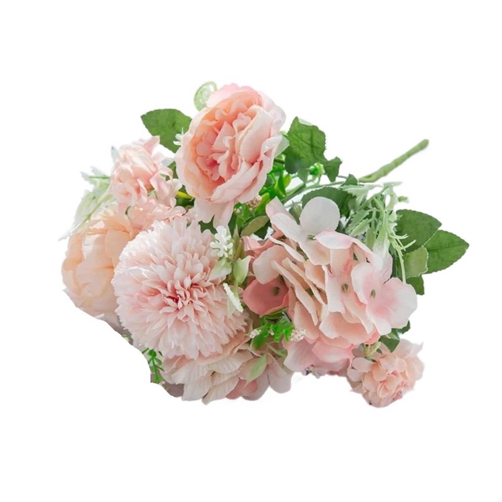 LuoAXINN Artificial Flower Branches Silk Rose Artificial Flowers For Wedding Home Decoration(Color2)