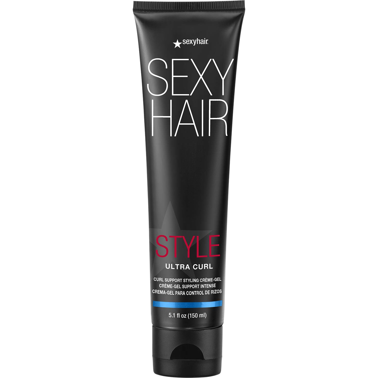 SexyHair Style Ultra Curl Support Styling Crème-Gel, 5.1 Oz